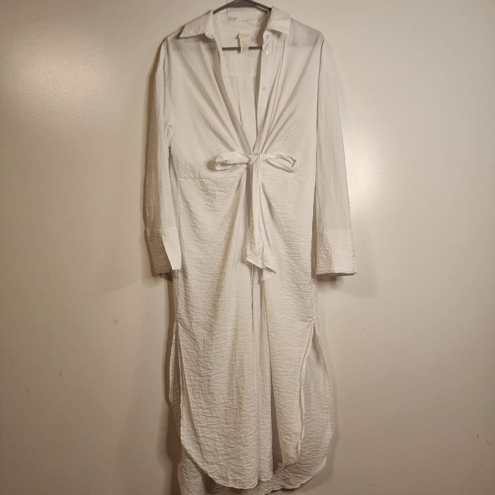H&M white dress